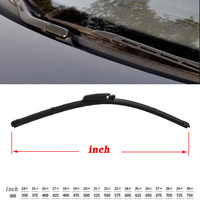 Balai d'essuie-glace de pare-brise d'automobile pour mercedes-benz classe C W203 balais d'essuie-glace avant bandes de caoutchouc accessoires de voiture