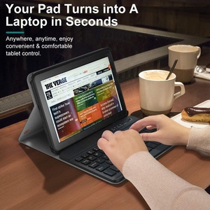 MoKo — étui de clavier amovible intelligent sans fil, Ultra-fin, pour <span class=keywords><strong>Kindle</strong></span> Fire HD 8/Fire HD 8 Plus 2020 - Product Image 5