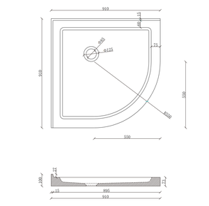 Conrazzo Guangdong <span class=keywords><strong>ถาด</strong></span>ห้องน้ำคอนกรีตอนามัยทำจากธรรมชาติดีไซน์ทันสมัย - Product Image 6