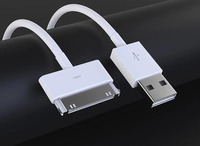 Câble de chargeur de données USB pour câble à broches 4 4s Câble de charge USB 1m Chargeur Accessoires de téléphone