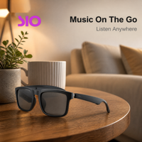   Lunettes audio IA : Traduction instantanée, reconnaissance vocale, contrôle tactile, musique à oreille ouverte, réponse aux appels, étanches