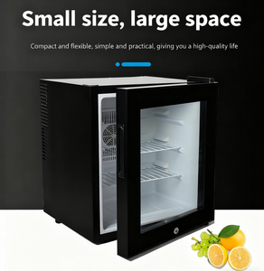상업용 호텔을위한 맞춤형 미니 냉장고 음료 냉장고 쿨러 유리 도어 디스플레이 - Product Image 3