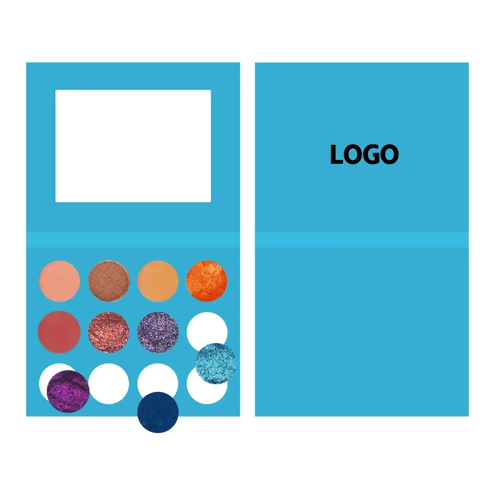 Geen Logo 237 Kleuren Pick Uw Matte,Shimmer,Duochrome, glitter Oogschaduw Maken Uw Eigen Make Diy Eyeshadow Palette