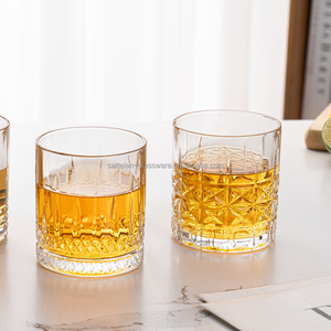 Vaso de <span class=keywords><strong>Whisky</strong></span> Prensado de Buena Calidad <span class=keywords><strong>y</strong></span> Económico con Volumen de 300 ml, Vasos Grabados - Product Image 6