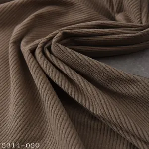 2316 16 Wide Wale Sofa Clothing Polyester Heavy Velvet Random Lines Textured Corduroy Fabric for Pillow Case