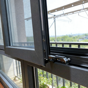 Fenêtre oscillo-battante en verre Low-e certifiée CE, norme australienne, pour terrasse, système de fenêtre coulissante inclinable - Product Image 4