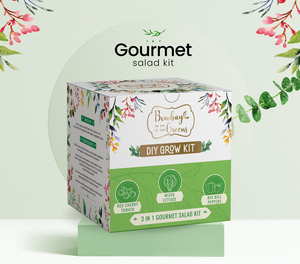 Kit de jardinage de salade unique avec pots de plantation pour légumes, épices et herbes pour pots de fleurs et jardinières - Product Image 6