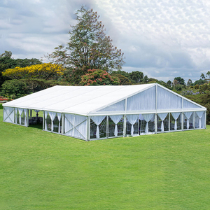 Auvent extérieur 100 <span class=keywords><strong>700</strong></span> m² Heavy Duty Parti Tent Chapiteau Tente d'église Blanc 10x10 20x20 Tentes d'auvent personnalisées pour mariage 20x40 - Product Image 3