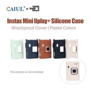 Funda de silicona para cámara Fujifilm <span class=keywords><strong>Instax</strong></span> <span class=keywords><strong>Mini</strong></span> <span class=keywords><strong>Liplay</strong></span>+, funda protectora suave para uso diario, accesorio <span class=keywords><strong>Instax</strong></span>, funda de viaje. - Product Image 1