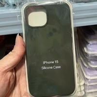 Coque de Téléphone Originale Étanche et Antichoc en Silicone pour iPhone 15 Pro Max, Compatible avec iPhone 16, 15, 14, 13, 12