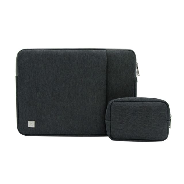 13.3-15.6 Inch Laptop Case with Accessories Pouch for MacBook Air 13 13.6 M3 M2 M1/Pro 13/Pro 14, HP, Dell, ASUS, Lenovo
