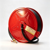 Enrouleur de tuyau d'incendie mural de type pivotant, équipement de lutte contre l'incendie pour bâtiments industriels, vente en gros, fourniture directe d'usine