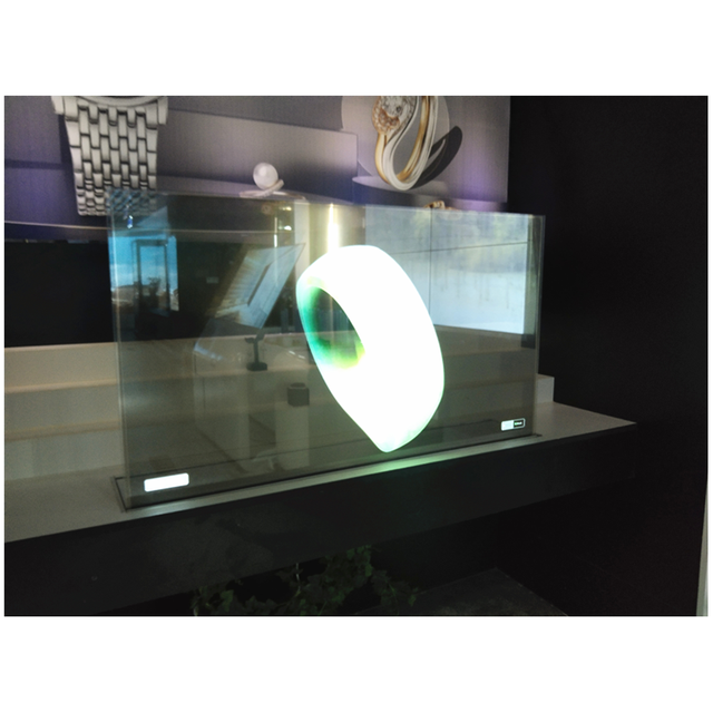 55 Inch Ultra Thin Transparent OLED Advertising Display Capacitive Touch for Retail Store Shopping Mall Wayfinding Android OS