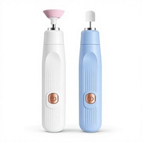 Ponceuse à Ongles Électrique Rechargeable pour Usage Domestique, Stylo de Polissage, Dissolvant de Cuticules, Outil de Coupe et de Lustrage des Ongles, Mini Stylo de Manucure Type-C