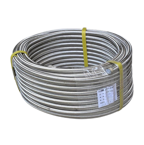 제조업체 직접 판매 고품질 SAE100 R14 표준 유연한 스테인레스 스틸 꼰 액체 질소 호스 - Product Image 6