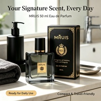 Parfum Arabe de Luxe pour Homme MRUIS 50ml EDP Dubaï, Parfum Boisé Longue Durée, Vente en Gros de Parfums Originaux