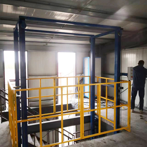 Sistema de Elevación Hidráulico Vertical a <span class=keywords><strong>Precio</strong></span> de Fábrica, Elevador de Carga con Riel Guía, Elevador de Mercancías con Riel Principal - Product Image 3