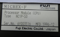 Modul CPU PLC Fuji NC1P-S0