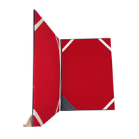 Porta Certificados de Graduación Personalizado, Material PU de Alta Calidad, Estampado en Caliente Dorado/Plateado, Tamaño A4, Clip para Archivos, Uso en Oficina y Escuela