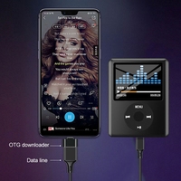Nuevo Reproductor MP4 con Pantalla LCD de 1.8 Pulgadas, Mini USB, Ranura para Tarjetas, Multifunción, Conector de Audio de 3.5mm, Dispositivo para Escuchar Música TF