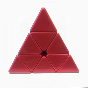 Kubus kecepatan 3x3x3, teka-teki kubus segitiga kecepatan, mainan kubus ajaib, pengembangan kecerdasan anak - Product Image 3