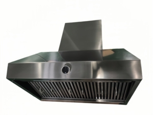 เครื่องดูดควันในครัวขนาด 30 นิ้ว 900 ลูกบาศก์ฟุตต่อนาที, ท่อระบายควัน, ระบบปิดอัตโนมัติ, ระบบสัมผัสแบบนุ่มนวล 3 ระดับ, สำหรับโรงแรมและครัวเรือน, ตัวเครื่องทำจากสแตนเลส - Product Image 3