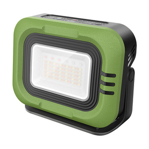 Hot siêu sáng COB 10000mAh năng lượng mặt trời có thể sạc lại xách tay ánh sáng không thấm nước hợp kim nhôm + ABS Ngọn Đuốc Đèn pin Led làm việc ánh sáng - Product Image 1