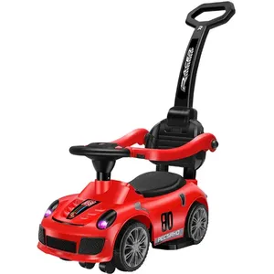 Vente en gros de nouveaux jouets torsadés pour enfants de 1 à 3 ans voiture de poussée universelle pour bébé à roue avec poignée