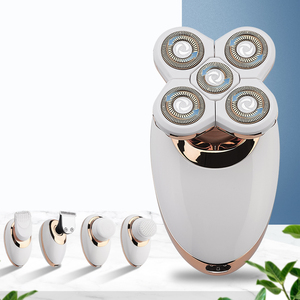 บริการตัดผมหัวล้าน, เครื่องโกนหนวดไฟฟ้าห้าใบมีดแบบชาร์จได้, ขายส่ง - Product Image 3
