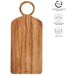 Planche à découper Originalhome en teck recyclé, gadgets durables - Product Image 3