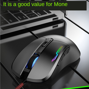 G90 Khuyến mãi giá sáng có dây cơ khí thể thao trò chơi Chuột linh hoạt giá văn phòng có dây USB Chuột Máy Tính trò chơi - Product Image 4