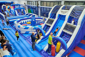 WINSUN Nouveauté Parcours d'obstacles gonflable Ninja Warrior <span class=keywords><strong>de</strong></span> 62 pieds à vendre - Product Image 2