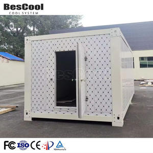 Mini chambre froide mobile portable complète sur roues petit congélateur de conteneur de stockage de chambre froide commerciale - Product Image 4