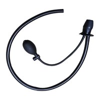 Plug anal gonflable extra-large et épais moulé par soufflage pour hommes et femmes ; Dilatateur de massage de la prostate à entrée arrière ; Jouet d'auto-plaisir ; SM