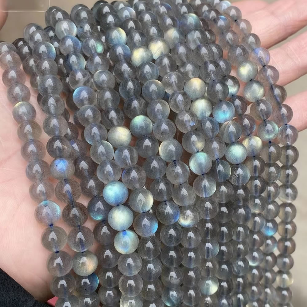 Wholesale High Quality Natural Gemstone Crystal Malachite Moonstone Garnet Beads for Jewelry Making DIY Bracelet Necklace