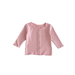 <span class=keywords><strong>Abbigliamento</strong></span> Autunnale per Neonata 2024, Nuovo Cardigan Lavorato a Maglia, Cappotto Femminile Stile Coreano con Chiusura a Bottoni - Product Image 5