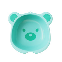 Vente Flash : Bassine de Lavage pour Bébé en Forme d'Ours, en Plastique, Motif Dessin Animé, pour le Visage des Enfants, Idéale pour la Salle de Bain des Nouveau-nés, Prise en Charge OEM
