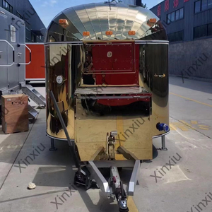 Tienda Helado Remolque Café <span class=keywords><strong>Van</strong></span> Camión de comida móvil <span class=keywords><strong>Camper</strong></span> <span class=keywords><strong>Van</strong></span> con parrilla de barbacoa para la venta - Product Image 4