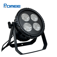 Luz LED PAR Bicolor de 4 Ojos, Impermeable IP65, 3200K-6500K, DMX512, para Conciertos y Eventos al Aire Libre