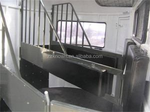 Camión remolque de carga de caballos en ángulo 2025 con ADR Commercial Deluxe 2 Horse Trailer con sala de estar - Product Image 4