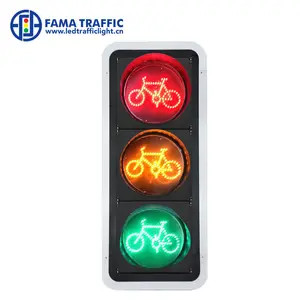 Traffic Signal Light For Non-motorized Road 400mm LED Bicycle Signal Lights