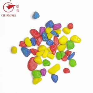 Meerkleurige Steen Voor Aquariumaquarium, Natuurlijk Kleurrijk Grind Voor Potplanten, Decoratieve Kiezels Voor Tuinaanleg - Product Image 2