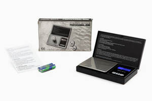 व्यक्तिगत इलेक्ट्रॉनिक सोने के गहने पैमाने 100 जी 200 जी 300 जी/0.01g सटीक डिजिटल सोने की जेब स्केल - Product Image 5