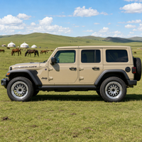 Nouvelle jante en alliage d'aluminium forgé à 10 rayons, design maille, déport profond, chrome poli, pour 4x4 SUV, adaptable/modernisable 16-24