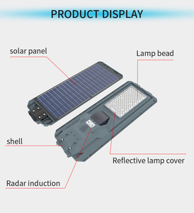 Lampe de rue solaire 4G WiFi à double caméra, résolution 2K 4MP, capteur radar, contrôle par application, étanche IP65, lampe de sécurité extérieure - Product Image 3