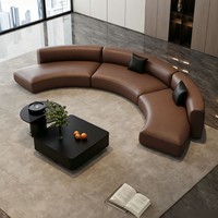 OEM ODM Gebogenes Modulares Sofa für Gewerbeprojekte, Lobby, Empfang, Schönheitssalon, Büro, Besucherbereich, Maßgefertigtes Modulares Sofa-Set