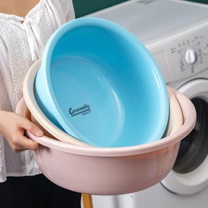 Bassine d'<span class=keywords><strong>Eau</strong></span> Épaissie Transparente Multifonction Durable Antidérapante Pratique pour Douche et Lessive Facile à Nettoyer en Plastique - Product Image 2