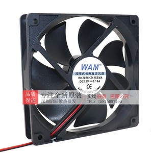 Ventilateur de refroidissement à roulement fluide Wam W12025Hz12Sema 12V 0.18A 92x92x25mm pour machine à souder - Product Image 3