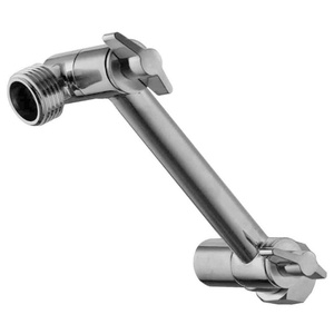 Conector Universal G1/2, Brazo Extensor de Ducha Ajustable de 4 Pulgadas, Soporte de Brazo con Altura Ajustable, Extensor de Brazo para Ducha de Lluvia - Product Image 1