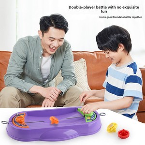 Nuovo Set da competizione Multiplayer per bambini con Mini addominali rotanti in plastica rotanti da battaglia Set da 5 a 7 anni - Product Image 4